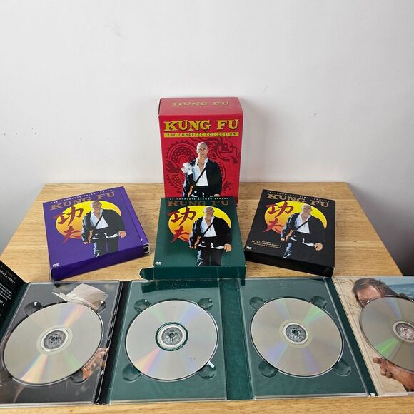Kung‎ Fu The Complete Collection DVD Box Set 11 Discs Season 1, 2, 3 Carradine - Picture 1 of 6